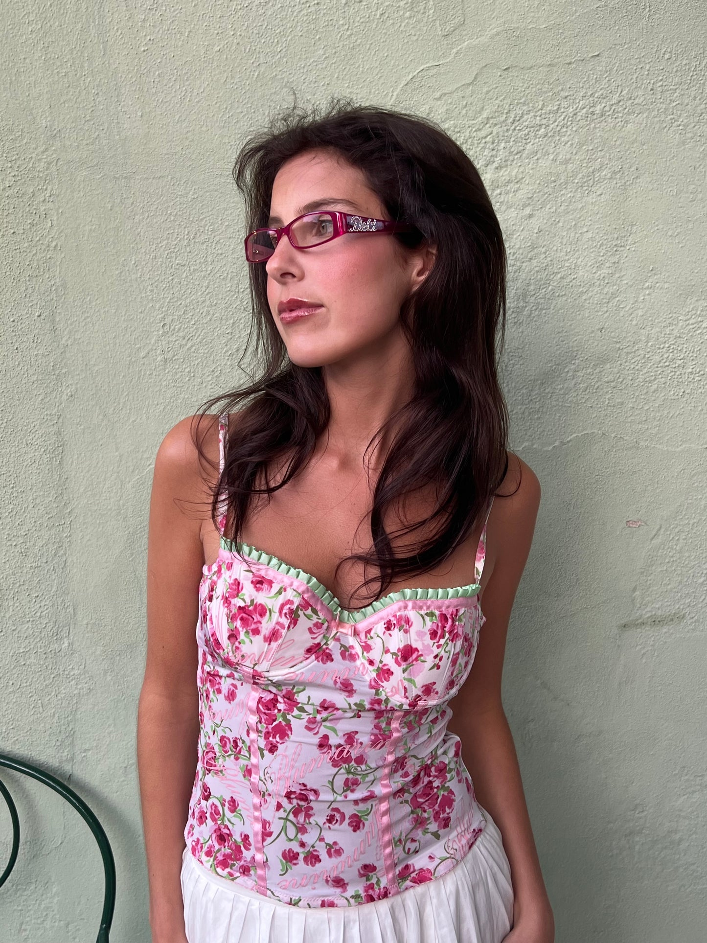 Bluemarine Floral Corset