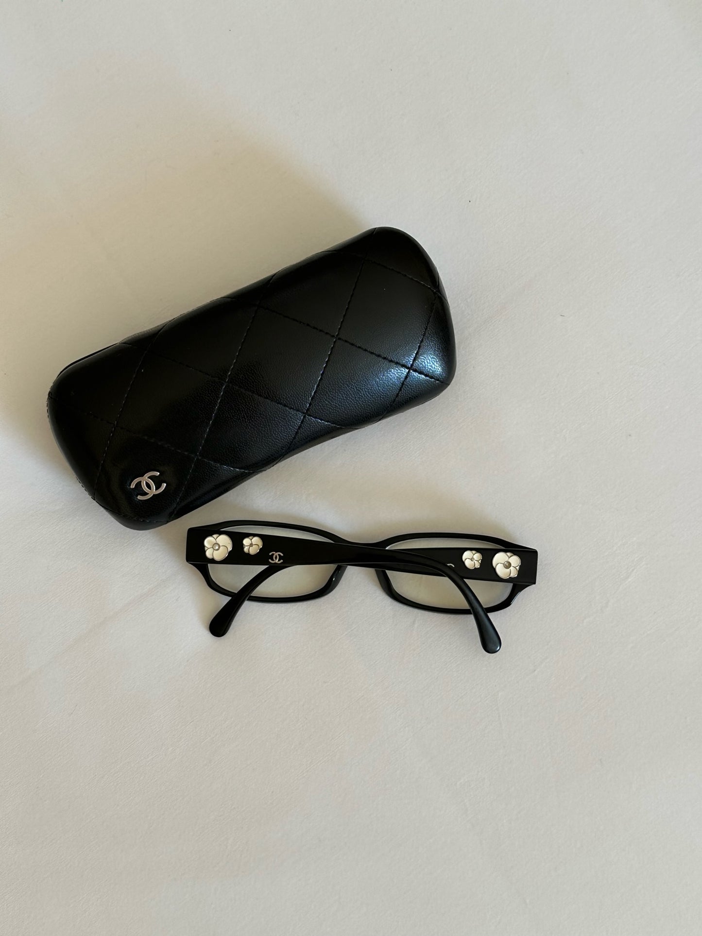 Chanel Camelia Flower Glasses