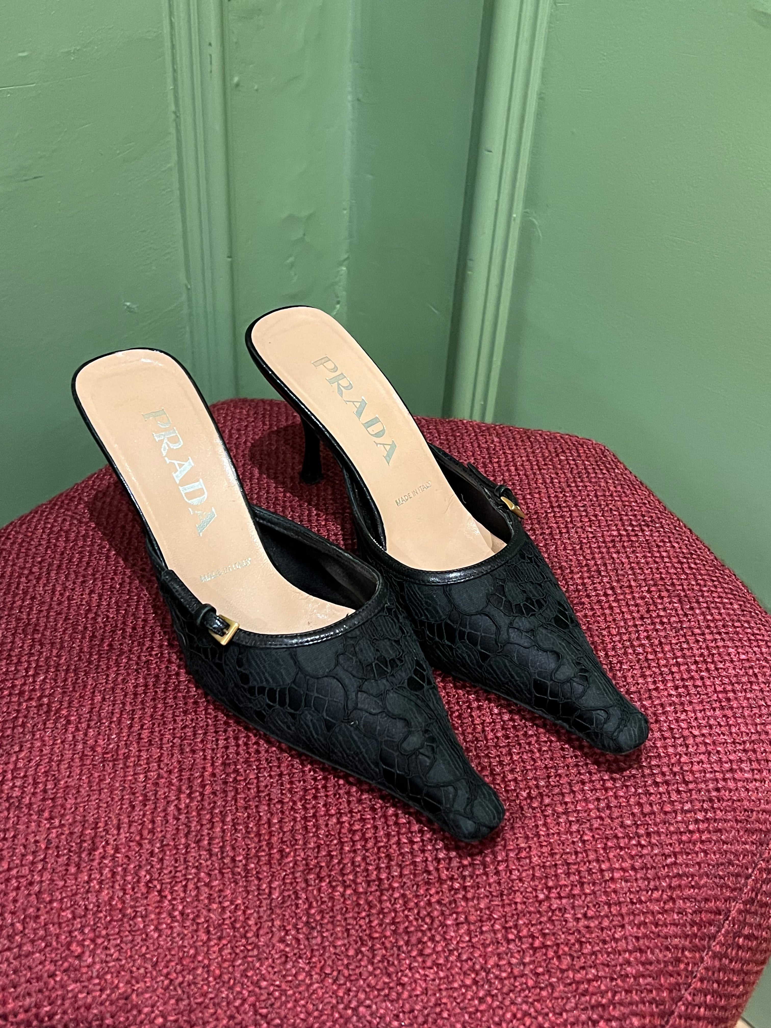 Vintage 2025 prada mules
